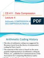 Lec4 Arith Compression