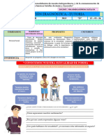 2 Evaluacion Diagnostica - 3er Grado-Tutoria