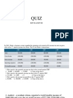 SOL QUIZ RIT II and III