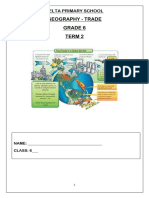 Grade 6 - Geography Trade Workbook Term 2 Workbook 1