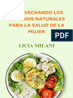 Aprovechando Los Remedios Naturales para La Salud de La Mujer (Spanish Edition)