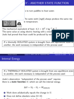 First Law of Thermodynamic