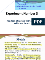 Experiment Number 3