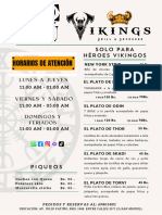 Menu Nuevo 2023 - 2024 Vikings