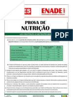 Prova Nutricao