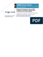 Preoperative Prognostic Value of MRI Findings in 108 Patients With Idiopathic Normal Pressure Hydrocephalus