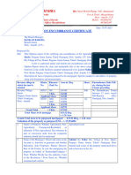 Som Prakash Mishra: Non Encumbrance Certificate