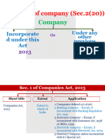 The Companies Act, 2013