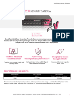 3200 Security Gateway Datasheet