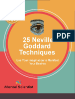 25 Neville Goddard Techniques