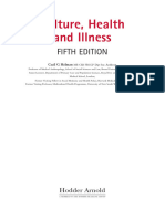 Helman. Culture, Health and Illness (Chapter 4)