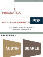 Clase 4 Octubre - Actos de Habla Austin y Searle - M. Aguirre