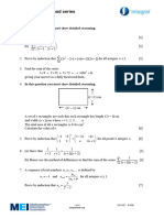 MEI Sequences and Series: Topic Assessment