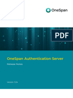 Release Notes - OneSpan Authentication Server 3.24