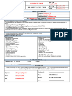 HSE Orientation Form