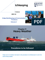 09 Procedures in Heavy Weather