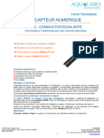 Fiche Technique Capteur Conductivité Numérique C4E