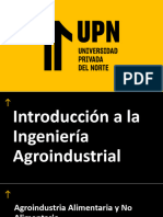 Semana 08 - Agroindustria Alimentaria y No Alimentaria