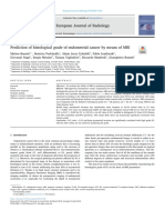 Prediction of Histological Grade of Endometrial Cancer by Means of MRI