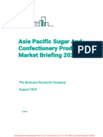 Asia Pacific Sugar and Confectionery Products Market Briefing 2023 Including - Sugar Confectionery Product