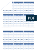 Planning Calendar