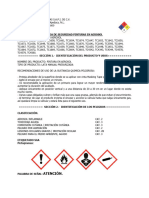 Hoja de Seguridad de Pintura Aerosol Toolcraft