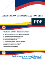 Brgy Vaw Desk Orientation Peach