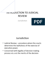 Lect. 8.1 - Introduction To Judicial Review