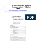 (Download PDF) Lightweight and Sustainable Materials For Automotive Applications 1St Edition Faruk Online Ebook All Chapter PDF