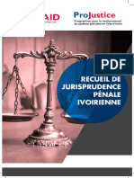 Recueil de Jurisprudence Penale Ivoirienne