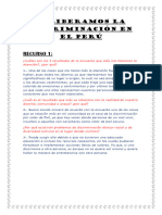 Deliberamos La Discriminación en El Perú