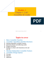 Module 1 Chapter 2 3 Assembler and Loader