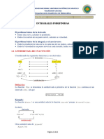 Tema 1 - Integrales Inmediatas - 2024-I