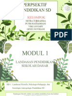 Perspektif Pendidikan SD Modul 1 Dan 2