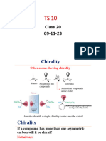 Tut 20 - Stereochemistry and Optical Activity