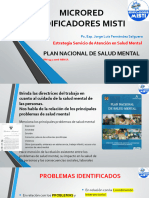 2022 Plan Nacional de Salud Mental