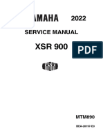 2022 - (BEA-28197-E0) - XSR900-MTM890 - Service Manual