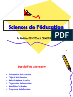 Module SC Educ Crmef Rabat 2020