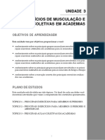 Unidade 3 - Fundamentos e Métodos Do Treinamento de Força