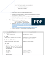 Lesson Plan in English 9 (Compare and Contrast Informationf From Different Texts)