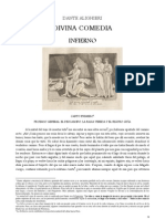 2.3. B DANTE ALIGHIERI DIVINA COMEDIA INFIERNO CANTOS I AL VIII Anotados Por Agustín Pérez Leal