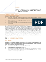 Unit - 3: Price-Output Determination Under Different Market Forms