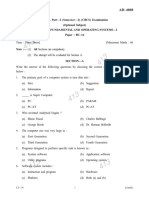 Bcom 1 Sem Computer Fundamental and Operating Systems Cbcs Ad 4008 S 2023