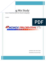 Marketing Mix ICICI Prudential