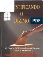 Desmistificando o Dízimo - Paulo José F. de Oliveira (Unknown Author) (Z-Library)