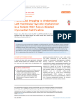 Multimodality Imaging in Sepsis Related Myocardial Calcification