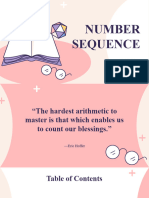 Number Sequence Number Theory