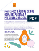 Organismos Modificados Geneticamente