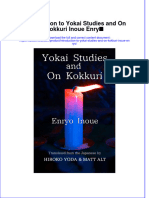 Introduction To Yokai Studies and On Kokkuri Inoue Enryō Full Chapter