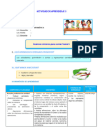 D3 A1 SESIÓN Usamos Números para Contar Hasta 5